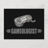 Grappig videogaming briefkaart (Voorkant)