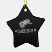 Grappig videogaming keramisch ornament (Links)