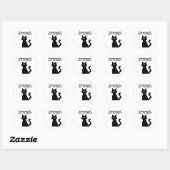 Grappig Videospel Kat Sticker (Vel)