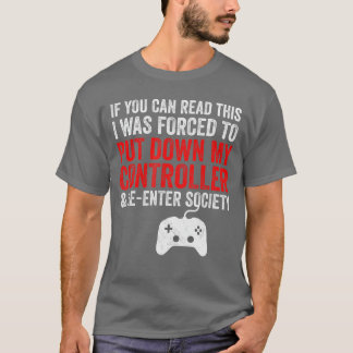 Grappig videospelcadeau voor gamer-computerspellet t-shirt
