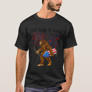 Grappig vierde juli 4 juli ben ik hier om t-shirt