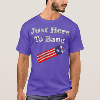 Grappig, vierde juli, ik ben hier net om t-shirt
