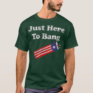 Grappig, vierde juli, ik ben hier net om t-shirt