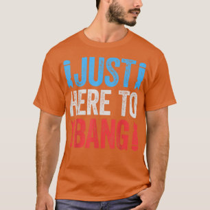 Grappig vierde juli, ik ben hier voor B T-shirt