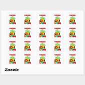 Grappig Vierkante Sticker (Vel)