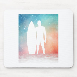 Grappig Vintage Surf Design Voor Mannen Jongens Su Muismat