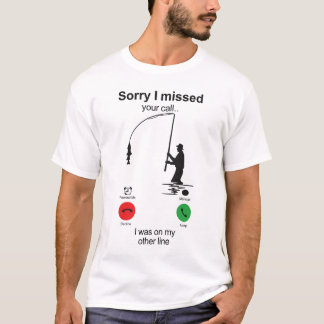 Grappig Vis T-shirt – “Sorry dat ik je oproep gemi