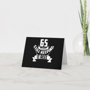 Grappig Vissen 65e Verjaardag Cadeau Visser 65 Jaa Kaart