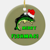 Grappig vissen keramisch ornament (Achterkant)