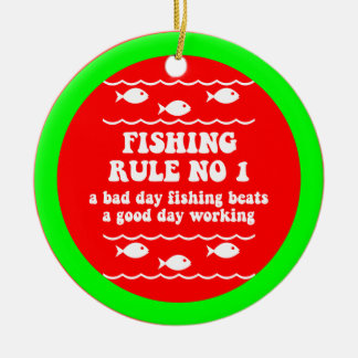 Grappig vissen keramisch ornament