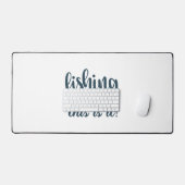 Grappig Vissen Shirt met slogan Bureaumat (Keyboard & Muis)