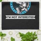 Grappig vissen theedoek (Gevouwen)