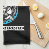 Grappig vissen theedoek (Quarter Fold)