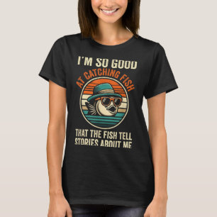 Grappig Vissend Vis Visser B gr T-shirt