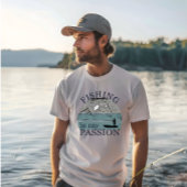 Grappig visserij gezegde t-shirt