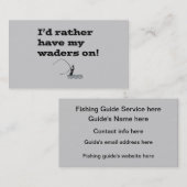 Grappig vliegen; Ik wil liever dat mijn wiebels aa Visitekaartje (Voorkant / Achterkant)