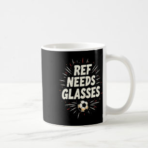 Grappig Voetbal Citaat Cadeau Ref Behoeften Gles Koffiemok