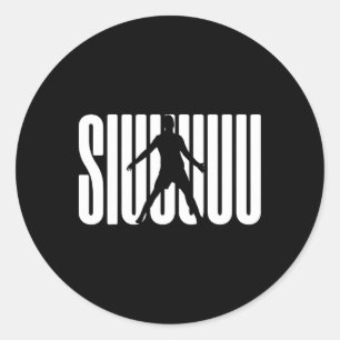 Grappig Voetbal Football Jongens Mannen Vrouwen Vo Ronde Sticker