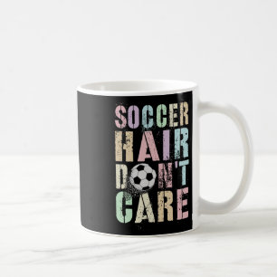Grappig Voetbal Haar Maakt Niet Uit Speel Club Coa Koffiemok