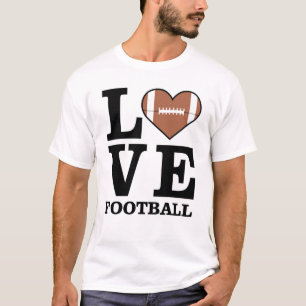 Grappig Voetbal Ontwerp T-shirt