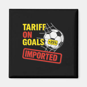 Grappig Voetbal Tarief Op Doelen 25% Geïmporteerd Magneet