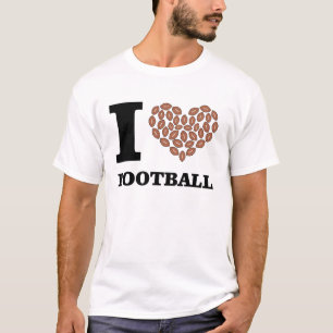 Grappig Voetbalontwerp T-shirt