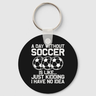 Grappig Voetbalshirt Jongens Mannen Vrouwen Sport Sleutelhanger
