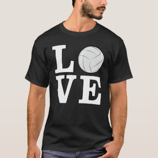 Grappig Volleybal Ontwerp T-shirt