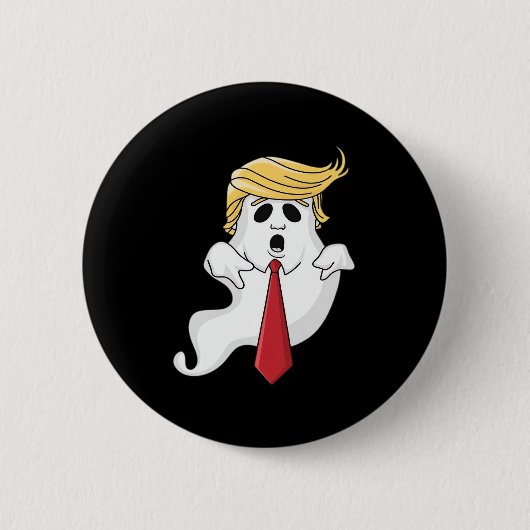 Grappig voor Halloween, Donald Kostuum Classic Ronde Button 5,7 Cm (Voorkant)