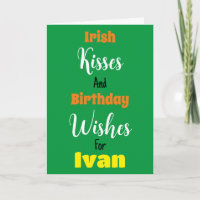 Grappig voor hem St. Patrick's Day verjaardag