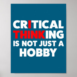 Grappig voor Skeptici - Kritisch Denken Quotes Wet Poster