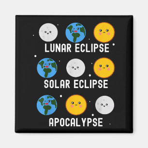 Grappig Voor Zonsverduistering 04 08 24 Magneet