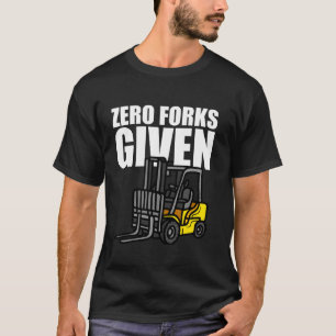 Grappig vorkheftruck ontwerp voor mannen vrouwen v t-shirt