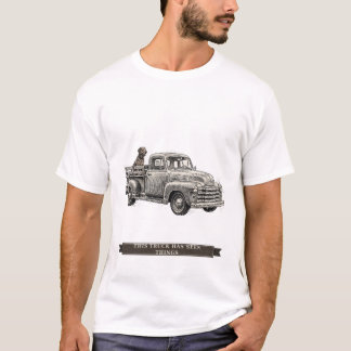 Grappig vrachtwagen T-shirt "Deze vrachtwagen heef