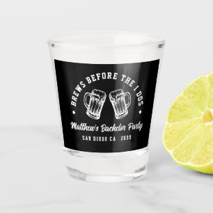 Grappig vrijgezellenfeest drankjes voor mijn trouw shot glas