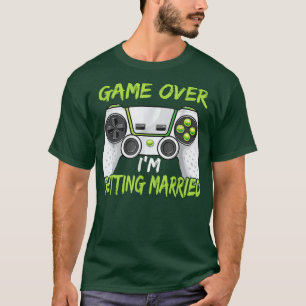 Grappig vrijgezellenfeest spel over ik ga trouwen t-shirt