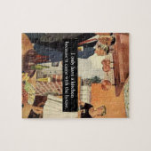 Grappig vrolijk bruidsmeisjesfeest / Housewarming Legpuzzel (Horizontaal)