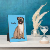 Grappig vrolijke foto van de cartoon fotoplaat (Zijkant)