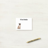 Grappig vrolijke foto van de cartoon post-it® notes (Op bureau)