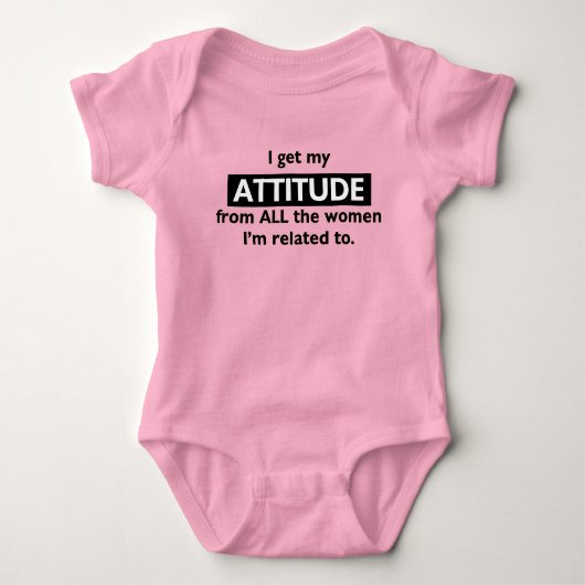 Grappig Vrouw attitude shirt (Voorkant)