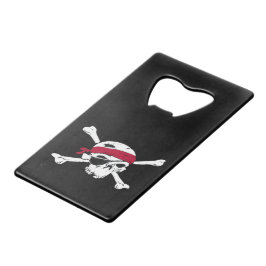 Grappig waarom Pirates Drink Rum Bottle Open Kredietkaart Flessenopener