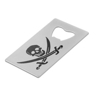 Grappig waarom Pirates Drink Rum Bottle Open Kredietkaart Flessenopener
