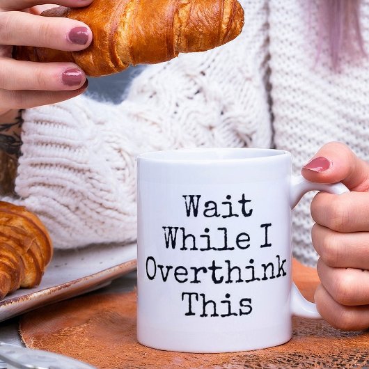 Grappig wachten terwijl ik anders deze Mok vind