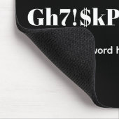 Grappig wachtwoord muismat (Hoek)