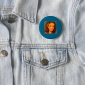 Grappig Walgelijk Poppengezicht Meme  Ronde Button 5,7 Cm (In situ)