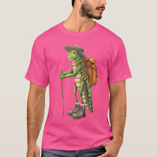 Grappig Wandelen Grasshopper Camping Lover Wandele T-shirt