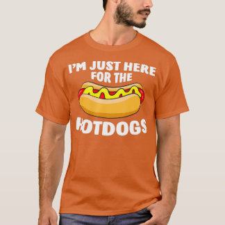 Grappig warm Hondenliefhebber dat ik hier ben voor T-shirt