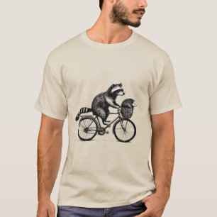 Grappig Wasbeer & Opossum Meme T-shirt - Trendy Ca