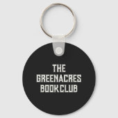 Grappig wat er gebeurt bij Book Club Personalized Sleutelhanger (Achterkant)