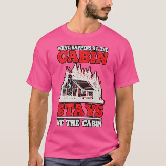 Grappig wat er in de cabine gebeurt, blijft in de t-shirt